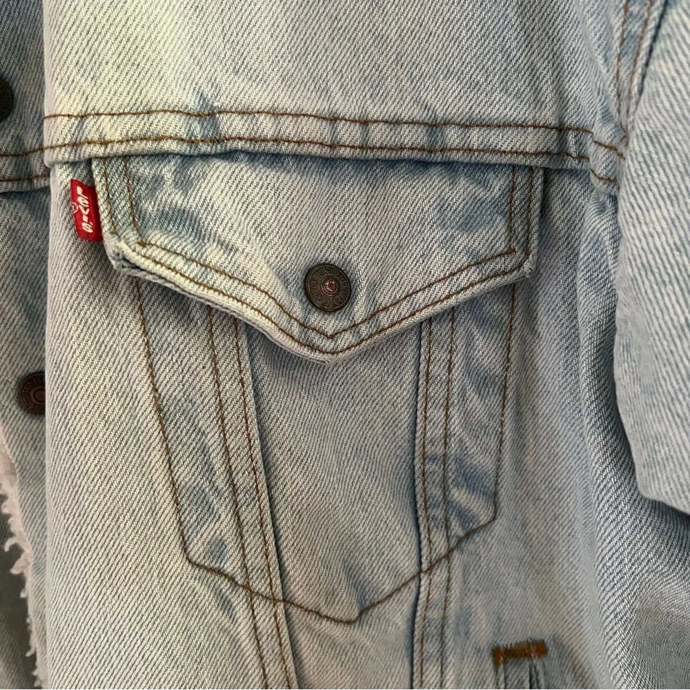 Vintage 80s Levi’s Sherpa Jacket - Picture 4 of 8